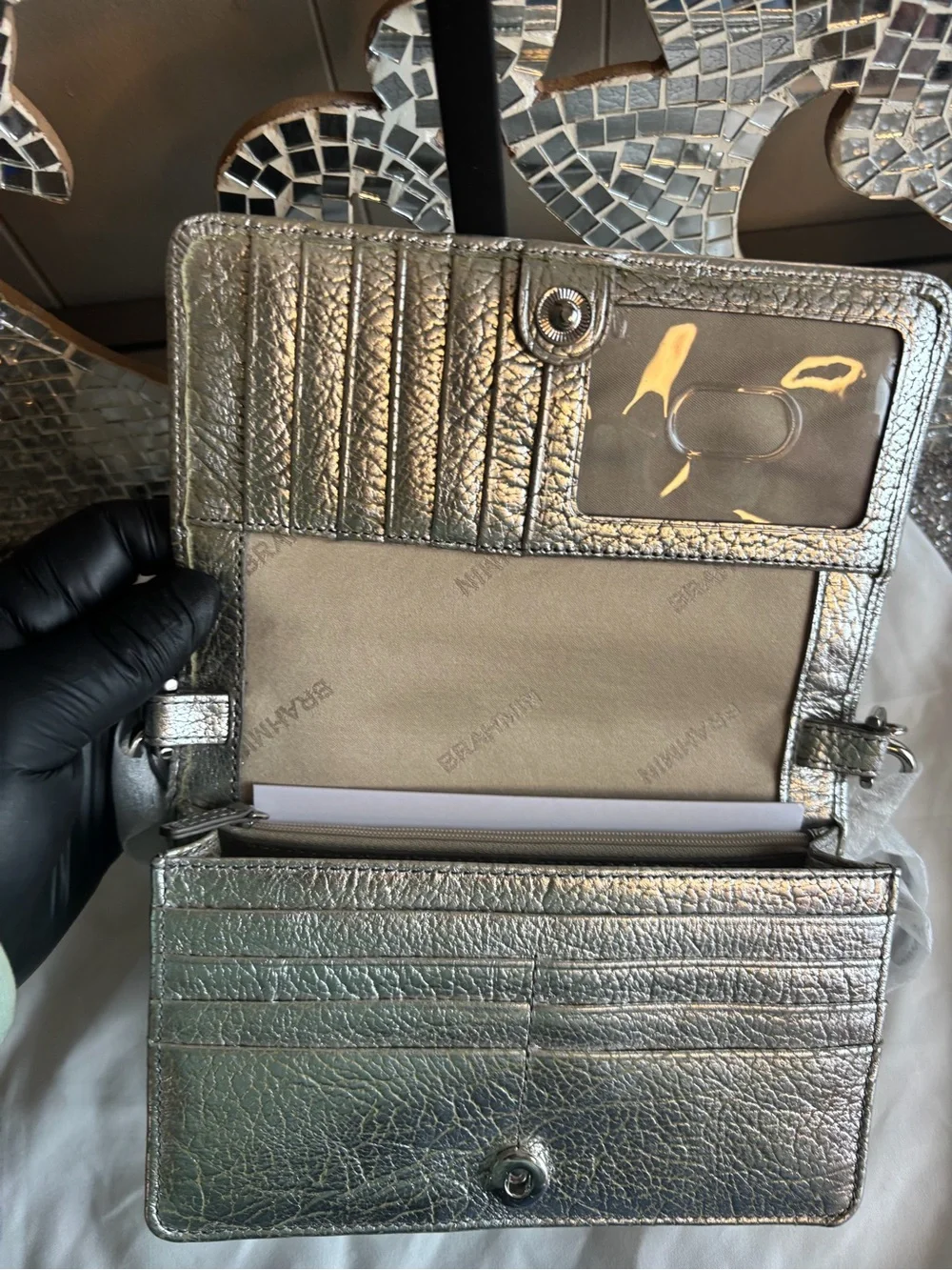 🎀Brahmin‎ Minuette Silver Duchess Crossbody